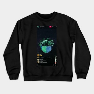 Earth x Corona Crewneck Sweatshirt